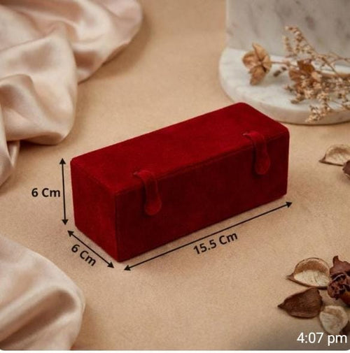 Veloura Luxe Velvet Jewelry Organizer Box – Travel Friendly Earring & Ring Storage Case